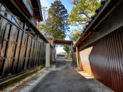 The back of Shinmei, Kanie Corporation alley